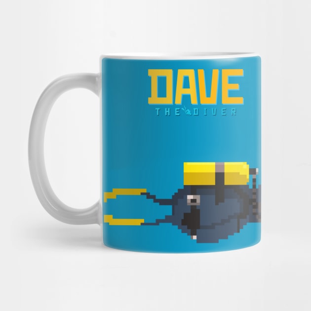 DAVE the diver - underwater_001 by Buff Geeks Art